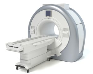 A rendering of an MRI, used to show the variability in pricing for certain procedures.